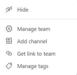 5 - Microsoft Teams buttons