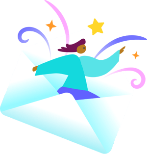 Email Course Envelope Sparkles Transparent copy