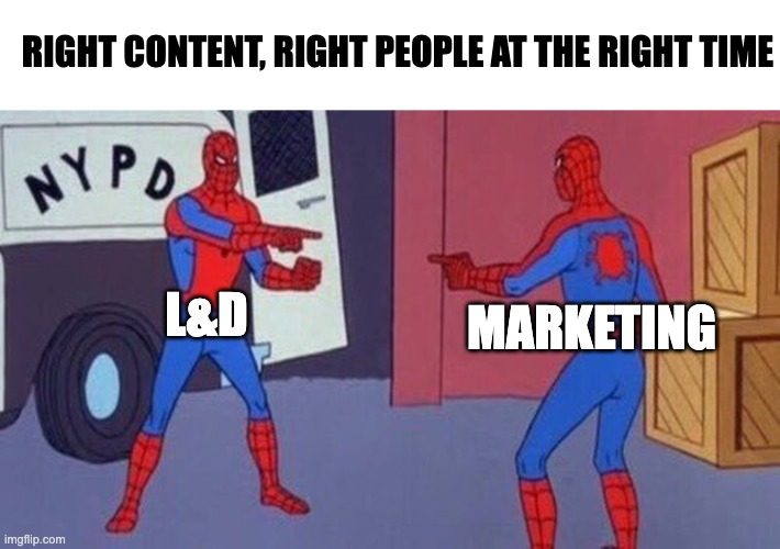 Right content, right people at the right time