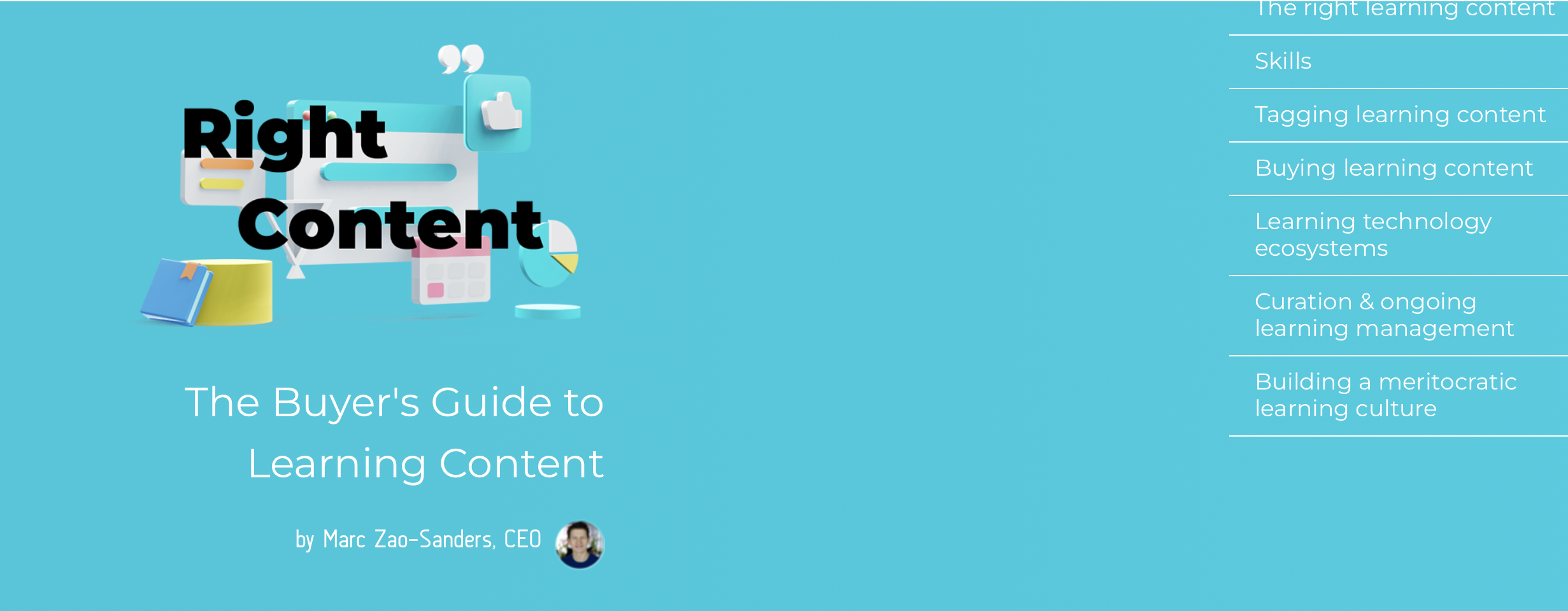 the buyers guide to learning content